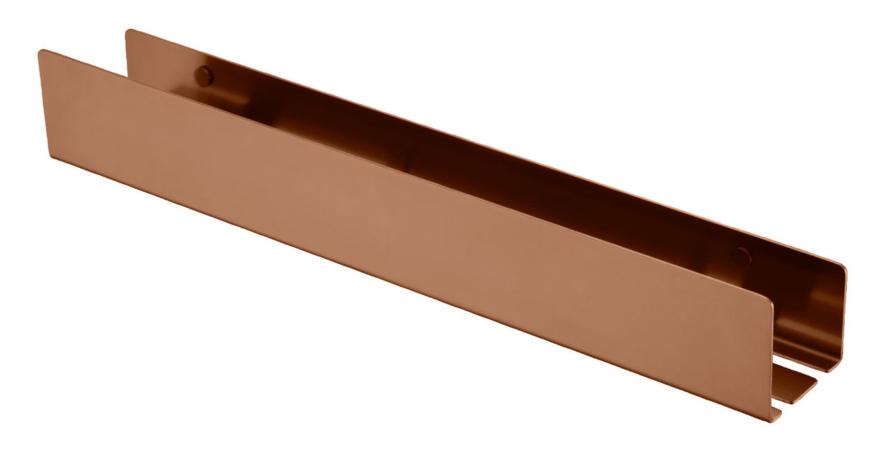 Boheme Полка подвесная 60 см, цвет: brushed bronze 10967-BRB