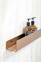 Boheme Полка подвесная 60 см, цвет: brushed bronze 10967-BRB