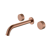 Boheme Stick Spirale Смеситель для раковины встр., 1 потреб., излив 20,2см, цвет: copper brushed 152-2-CB.4