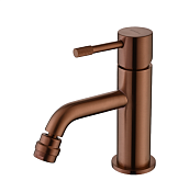 Boheme Uno Смеситель для биде, без донного клапана, цвет: brushed bronze 466-BRB