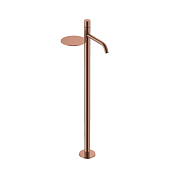 Boheme Stick Diamond Смеситель для раковины напольный, полка, излив 98,7 см, цвет: copper brushed 120-CB
