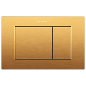 Boheme Кнопка смыва для унитаза, нержавеющая сталь, цвет: bronze 650/2-BR