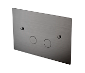 Boheme Кнопка смыва для унитаза, латунная, цвет: gun metall 647-GM