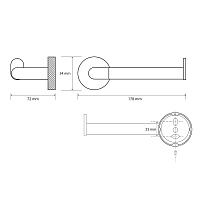 Bemeta Stella Держатель туалетной бумаги открытый, подвесной, цвет: хром 166212032
