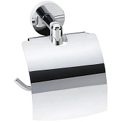 Bemeta Obla Держатель туалетной бумаги с крышкой, подвесной, цвет: хром 165212012