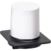 Bemeta Organic Black Дозатор для жидкого мыла, подвесной, пластик. колба, цвет: черный 167109260