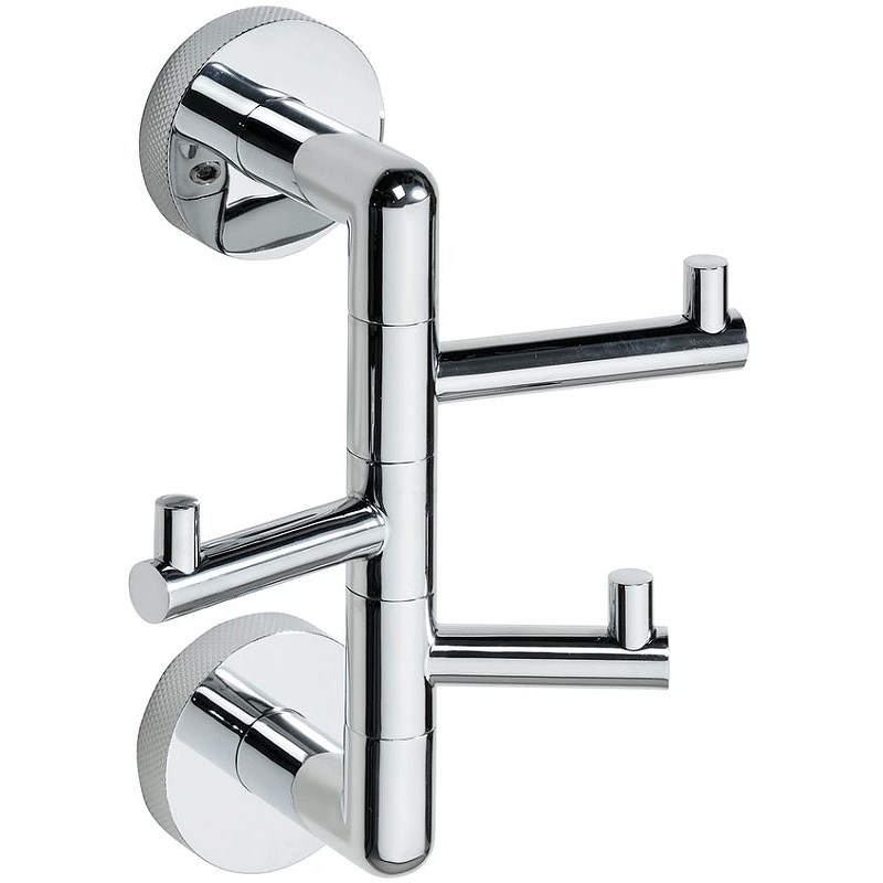 Bemeta Stella Крючок для полотенец тройной, подвесной, цвет: хром 166206072