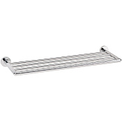 Bemeta Stella Полка для полотенец 65,4x21,4 см, подвесная, цвет: хром 166205082