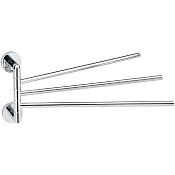 Bemeta Stella Полотенцедержатель тройной 44,5 см, подвесной, цвет: хром 166204112