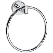 Bemeta Obla Полотенцедержатель-кольцо 16,8 см, подвесной, цвет: хром 165204062