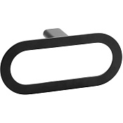 Bemeta Organic Black Полотенцедержатель-кольцо 25 см, подвесной, цвет: черный матовый 167104380
