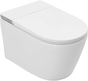 Allen Brau Smart Унитаз подвесной 37,5x58,8 см, с функцией биде и крышкой микролифт, цвет: белый 4.I1001.20