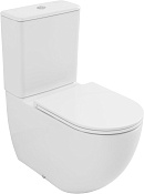 Allen Brau Priority Чаша для унитаза моноблок, смыв торнадо, цвет: белый глянцевый 4.31006.20