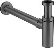 Allen Brau Priority Сифон для раковины, цвет: графит брашированный 5.31025-MG