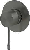 Allen Brau Priority Смеситель для душа, на 1 потреб., с внутр. частью, цвет: графит брашированный 5.31C12-MG