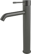 Allen Brau Priority Смеситель для раковины высокий, излив 15 см, цвет: графит брашированный 5.31С02-MG