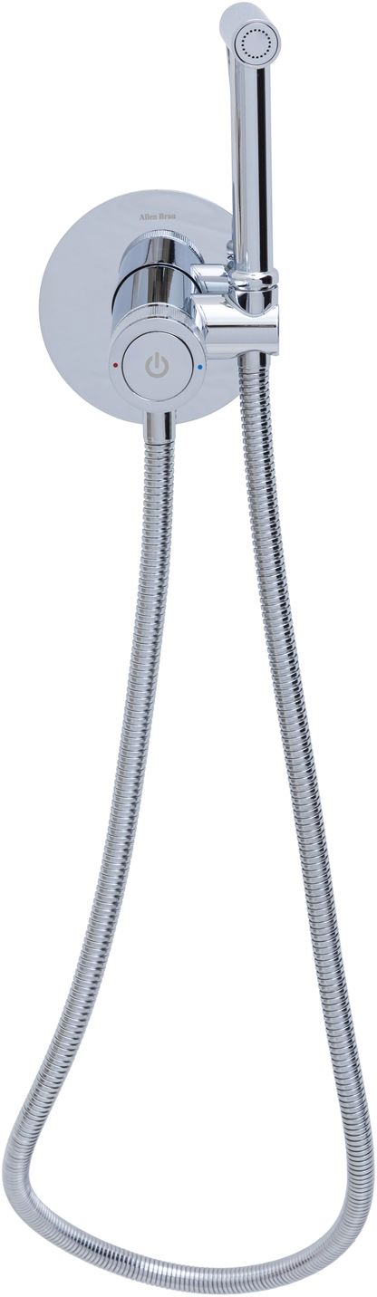 Allen Brau Liberty Гигиенический душ со смесителем и внутренней частью, цвет: хром 5.33005-00