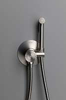 Allen Brau Liberty Гигиенический душ со смесителем и внутренней частью, цвет: никель брашированный 5.33005-BN