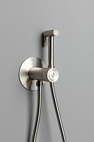Allen Brau Liberty Гигиенический душ со смесителем и внутренней частью, цвет: никель брашированный 5.33005-BN