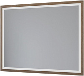 Allen Brau Glority Зеркало подвесное прямоугольное с подсветкой 90x75h см, цвет: дуб антик 1.35005.NW