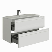 Allen Brau Eclipse 2.0 Тумба под раковину, подвесная 60x46x63,4h см, цвет: белый матовый 1.E1001.WM 2.0