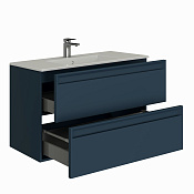 Allen Brau Eclipse 2.0 Тумба под раковину, подвесная 80x46x63,4h см, цвет: синий матовый 1.E1002.BGM 2.0