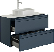 Allen Brau Fantasy 2.0 Тумба под раковину, подвесная 118,4x46x62h см, цвет: синий матовый 1.11005.BGM 2.0