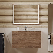 Allen Brau Glority Тумба под раковину, подвесная 121x46x52,1h см, цвет: дуб антик 1.35003.NW