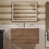 Allen Brau Glority Тумба под раковину, подвесная 91x46,5x51,8h см, цвет: дуб антик 1.35001.NW