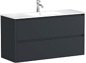 Allen Brau Gravity Тумба под раковину, подвесная 119x45x63,5h см, цвет: антрацит матовый 1.370011.AM