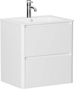 Allen Brau Gravity Тумба под раковину, подвесная 60x63,5x50h см, цвет: белый матовый 1.370008.WM