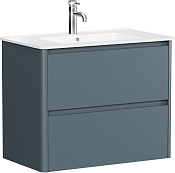 Allen Brau Gravity Тумба под раковину, подвесная 79x45x63,5h см, цвет: синий матовый 1.370009.BGM