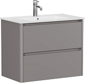 Allen Brau Gravity Тумба под раковину, подвесная 79x45x63,5h см, цвет: платина матовый 1.370009.PGM