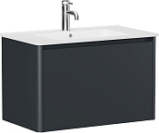 Allen Brau Gravity Тумба под раковину, подвесная 79x45x50h см, цвет: антрацит матовый 1.370013.AM