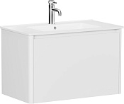 Allen Brau Gravity Тумба под раковину, подвесная 79x45x50h см, цвет: белый матовый 1.370013.WM