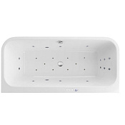 Excellent Arana Ванна гидромассажная Ultra 180x85 см, акрил, цвет: белый глянцевый, фурнитура хром WAEX.ARA18.ULTRA.CR