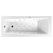 Excellent Ava Ванна гидромассажная Ultra Nano 160x70 см, акрил, цвет: белый глянец, фурнитура хром WAEX.AVA16.ULTRANANO.CR