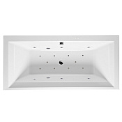 Excellent Crown Grand Ванна гидромассажная Relax 190x90 см, акрил, цвет: белый глянец, фурнит. хром WAEX.CRG19.RELAX.CR