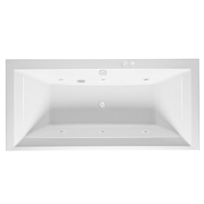 Excellent Crown Grand Ванна гидромассажная Soft 190x90 см, акрил, цвет: белый глянец, фурнит. белый WAEX.CRG19.SOFT.WH