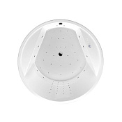 Excellent Great Arc Ванна гидромассажная Nano 160x160 см, акрил, цвет: белый глянец, фурнитура хром WAEX.GRE16.NANO.CR