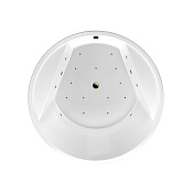 Excellent Great Arc Ванна гидромассажная Relax 160x160 см, акрил, цвет: белый глянец, фурнит. бронза WAEX.GRE16.RELAX.BR