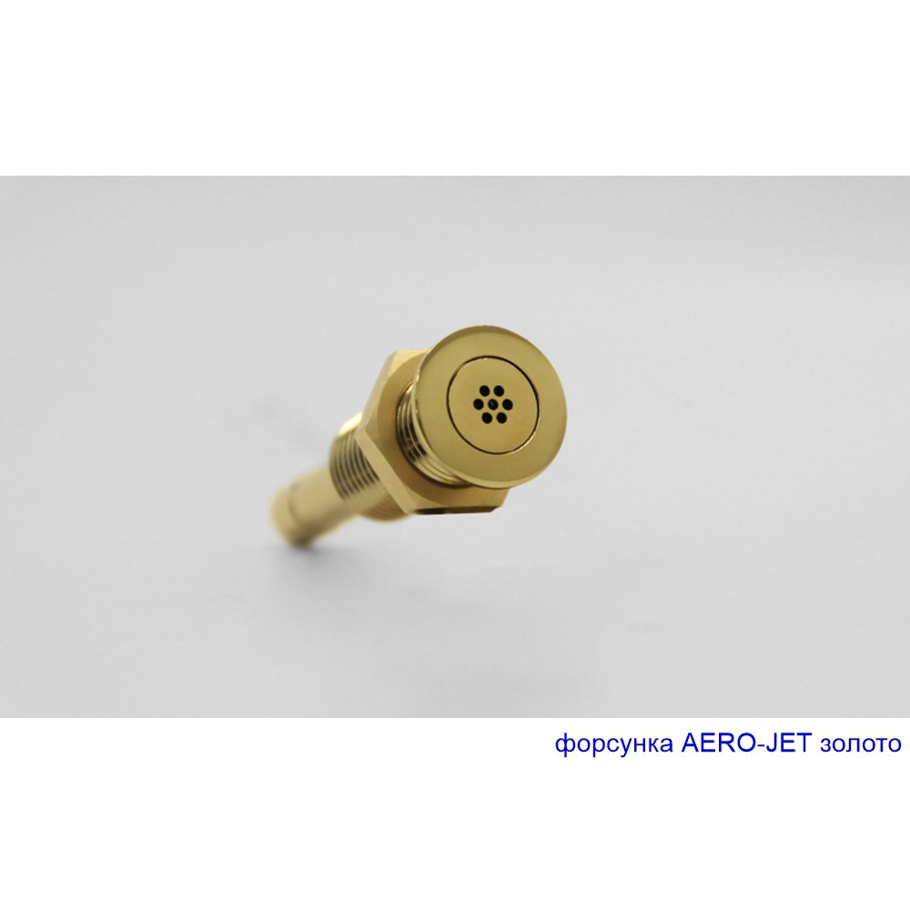 Excellent Great Arc Ванна гидромассажная Relax 160x160 см, акрил, цвет: белый глянец, фурнит. золото WAEX.GRE16.RELAX.GL