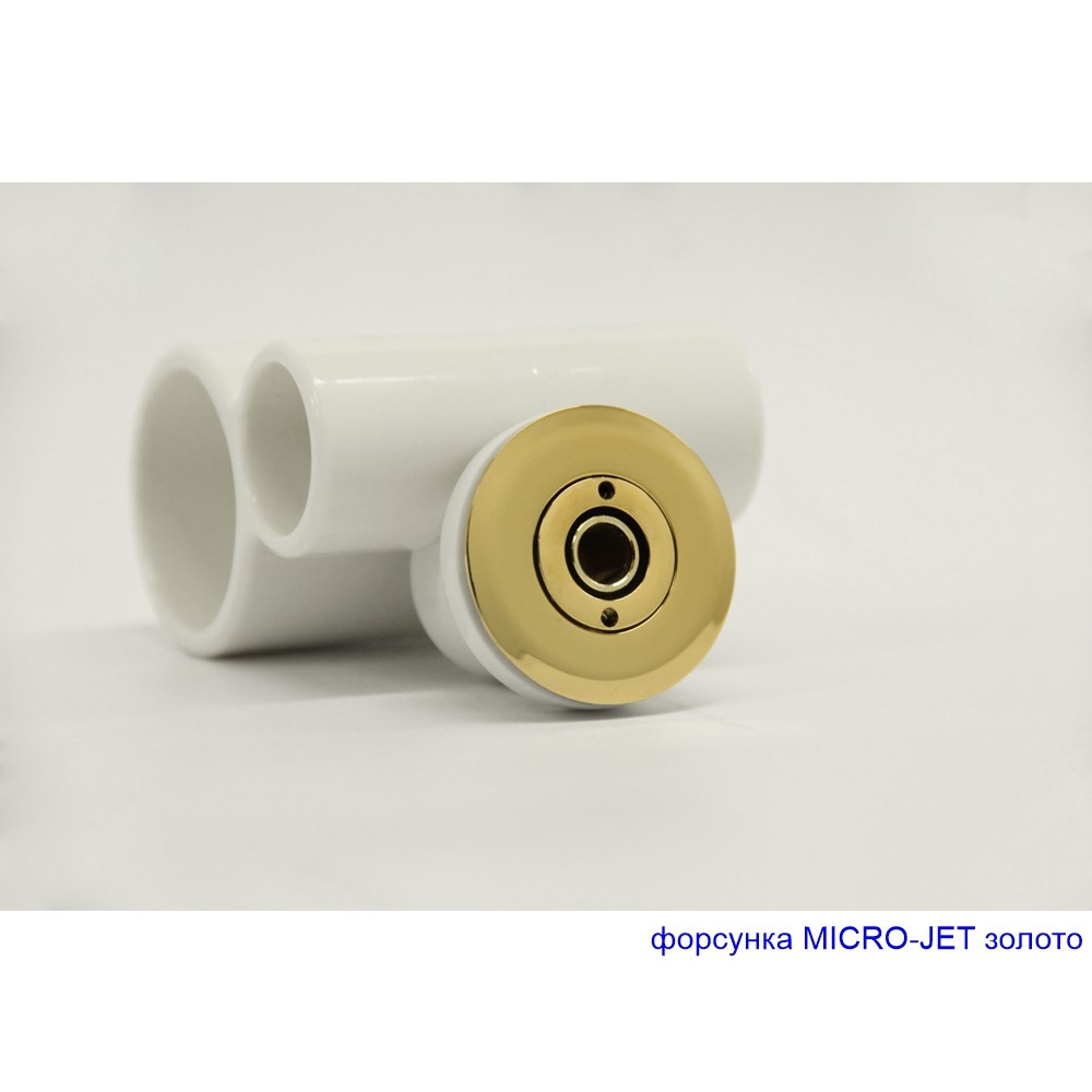 Excellent Great Arc Ванна гидромассажная Smart 160x160 см, акрил, цвет: белый глянец, фурнит. золото WAEX.GRE16.SMART.GL