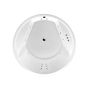 Excellent Great Arc Ванна гидромассажная Smart 160x160 см, акрил, цвет: белый глянец, фурнитура хром WAEX.GRE16.SMART.CR