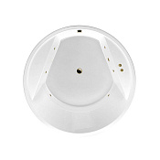 Excellent Great Arc Ванна гидромассажная Soft 160x160 см, акрил, цвет: белый глянец, фурнит. бронза WAEX.GRE16.SOFT.BR