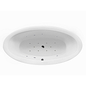 Excellent Lumina Ванна гидромассажная Relax 190x95 см, акрил, цвет: белый глянцевый, фурнитура хром WAEX.LUM19.RELAX.CR