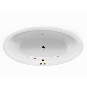 Excellent Lumina Ванна гидромассажная Soft 190x95 см, акрил, цвет: белый глянцевый, фурнитура бронза WAEX.LUM19.SOFT.BR