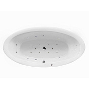 Excellent Lumina Ванна гидромассажная Ultra Nano 190x95 см, акрил, цвет: белый глянец, фурнит. хром WAEX.LUM19.ULTRANANO.CR