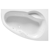Excellent Newa Ванна гидромассажная правая Smart 160x95 см, акрил, цвет: белый глянец, фурн. белый WAEX.NEP16.SMART.WH