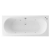 Excellent Oceana Ванна гидромассажная Soft 160x75 см, акрил, цвет: белый глянцевый, фурнитура хром WAEX.OCE16.SOFT.CR